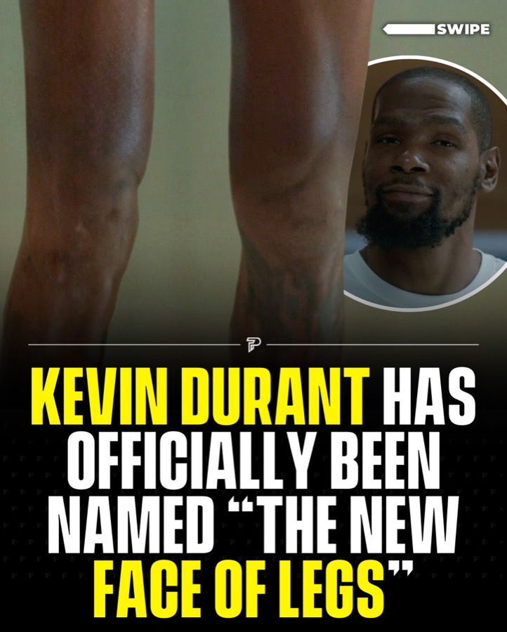 The post: Kevin Durant has officially been named the new face of legs
