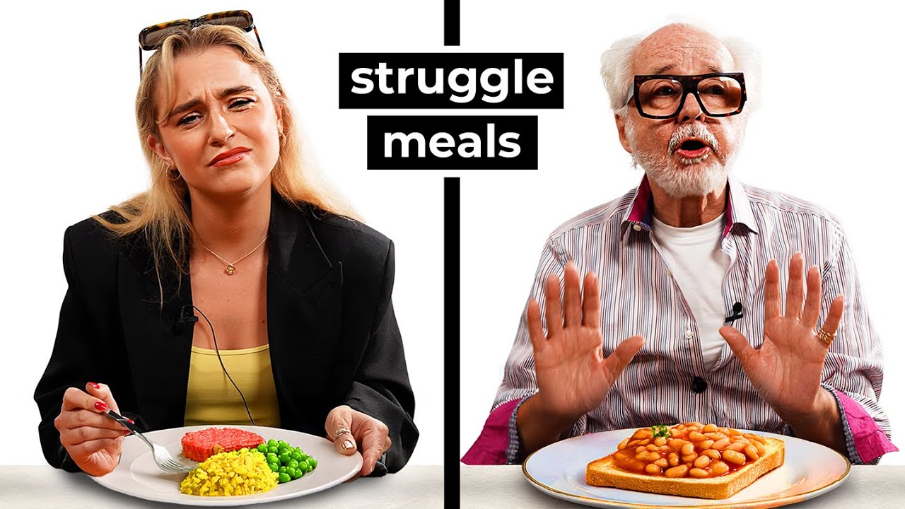 Boomers vs Gen Z try each other's struggle meals